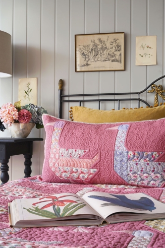 Tilda Patchwork Baumwolle - Maple Farm - Pauline Mauve
